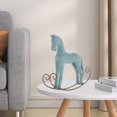 thumbnail image 1 of WHAMVOX Wooden Horse Tabletop Ornament for Decoration Use with Nordic Style and Colorful Details 4.5 inches, 1 of 8