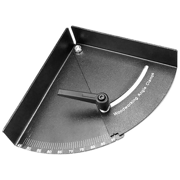 WHAMVOX Woodworking Corner Clamping Square Tool Angle Measurement Measuring Black