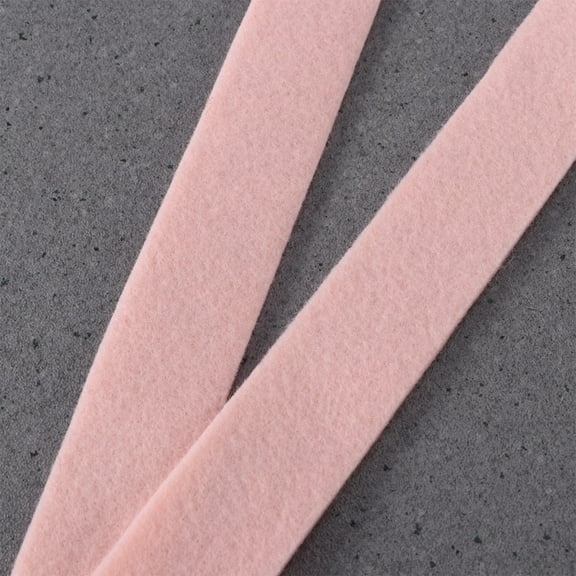 YSNOOWE Craft Ribbon For Crafting Decorative Ribbons 1Set 1.96 x 196.8 Inch Light Pink Wool Felt