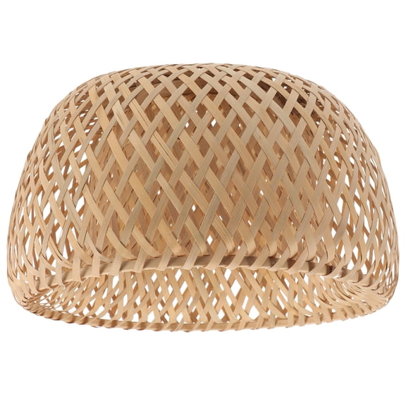WHAMVOX Wicker Style Woven Hanging Ceiling Light Fixture, Decorative Lampshade for Home, Living Room, Bedroom