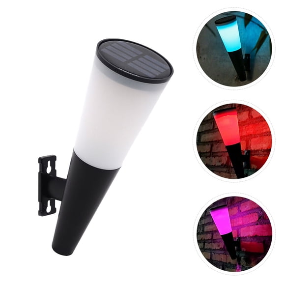 WHAMVOX  Yard Light Dock Lights Solar Powered Waterproof Garden Colorful