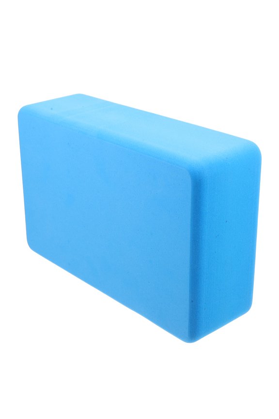 Yoga Pilates Bricks High Density EVA Block Sports Exercise Fitness Gym Workout Stretching Aid (Blue)