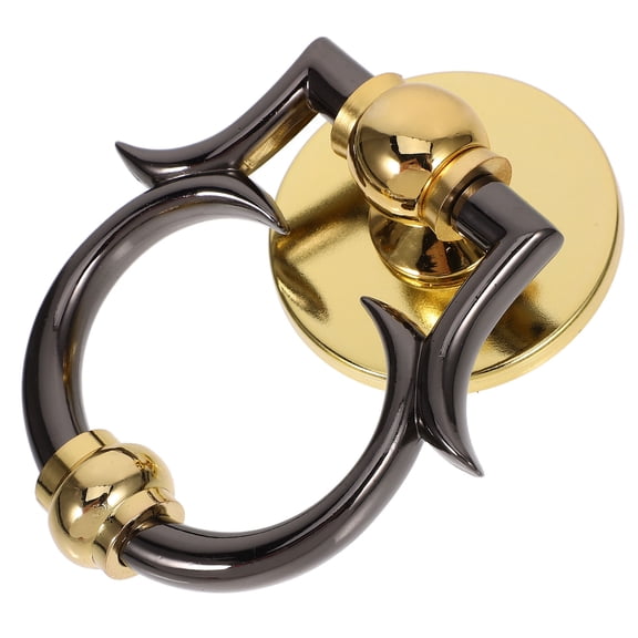 WHAMVOX Zinc Alloy Door Knocker Retro Door Handle Rings Door Handle Gate Knocker Retro Door Knocker for Home Kitchen Bathroom