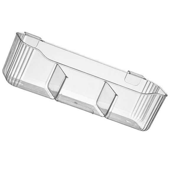 WHAMVOX  over Cabinet Storage Basket Kitchen Organizer Transparent Box