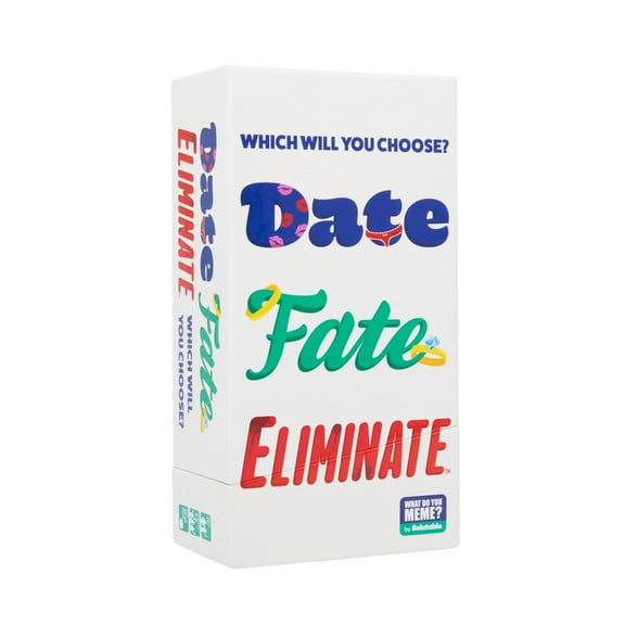 WHAT DO YOU MEME? Date Fate Eliminate The Card Game That Tests Your Taste