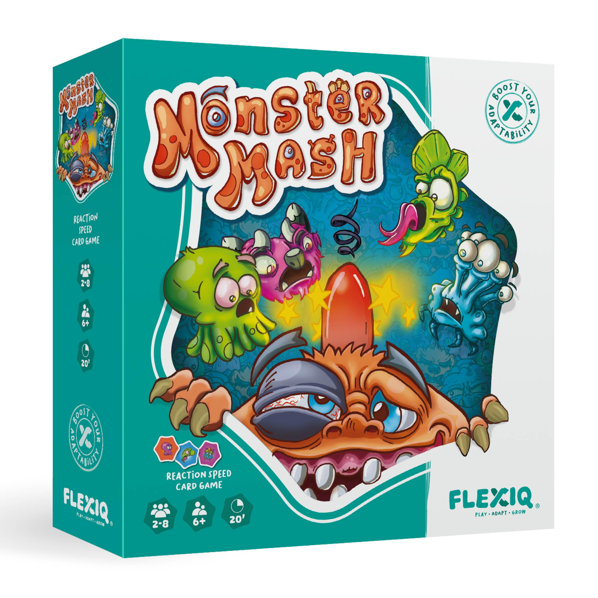 WHAT DO YOU MEME? Monster Mash Perception Card Game by FlexiQ, Brain