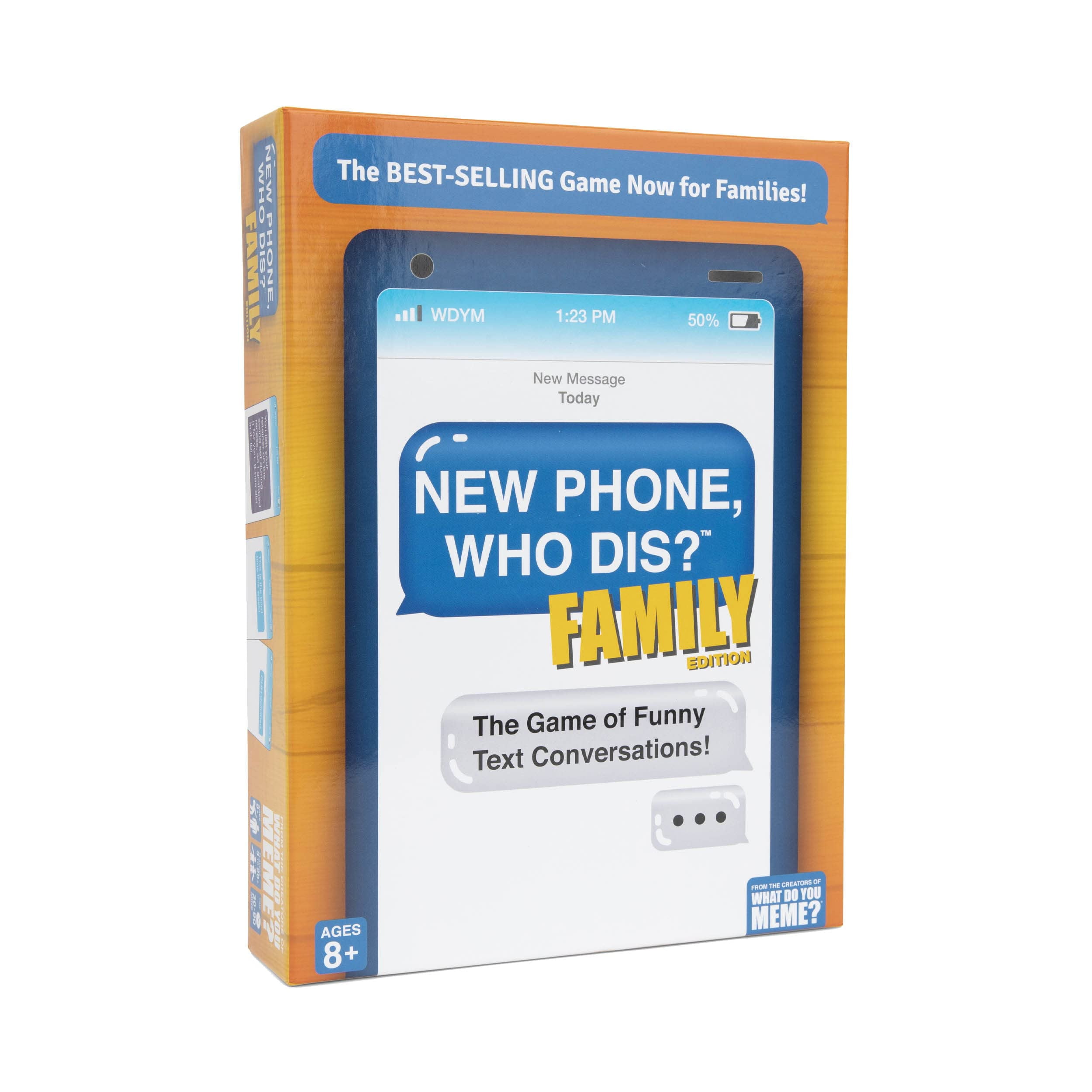 New Phone, Who Dis? Family Edition Text Message Card Game