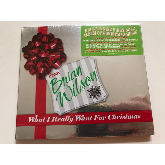 From Brian Wilson What I Really Want For Christmas / His Stunning First Solo Album Of Christmas Music. Includes the new holiday standards: What I Really Want For Christmas and Chrismtasey / Arista