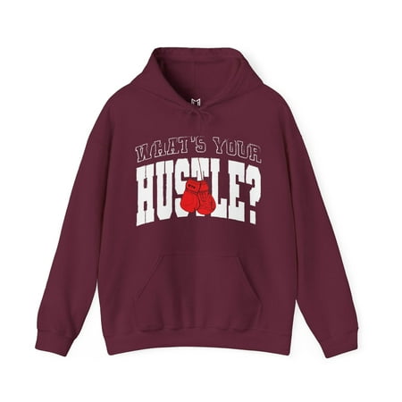 WHAT'S YOUR HUSTLE? The Boxing Program™ Hoodie | Heavy Cotton | (4 COLORS)