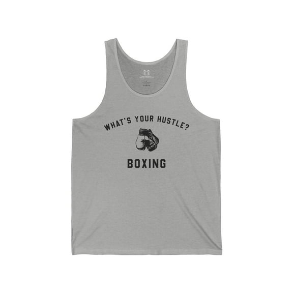 WHAT'S YOUR HUSTLE? The Boxing Program™ Tanktop | Light Cotton | (4 COLORS)