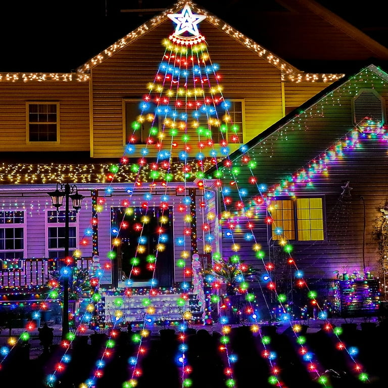 Large colored cheap christmas lights