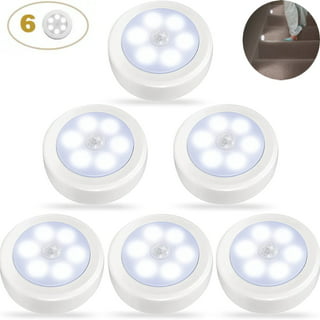 1pc Motion Sensor Ceiling Light, Battery Operated Indoor/Outdoor LED  Ceiling Lights For Closet Hallway Pantry Laundry Stairs Garage Bathroom  Shower Po