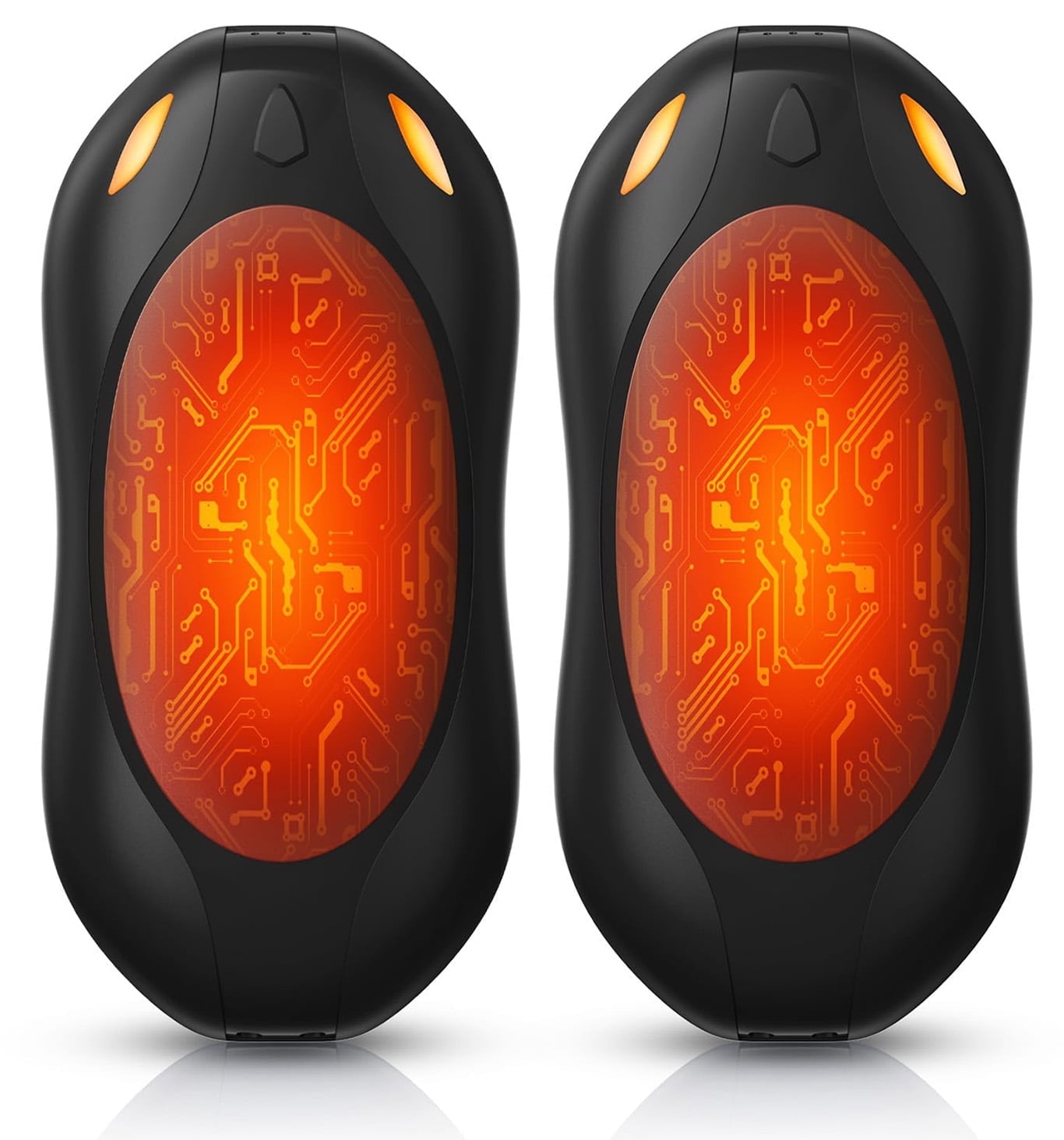 Hand Warmers Rechargeable 2 PackMagnetic Heating, 3 Heat Settings, Portable Pocket Warmers for Raynauds, Hunting, Golf, Winter Camping