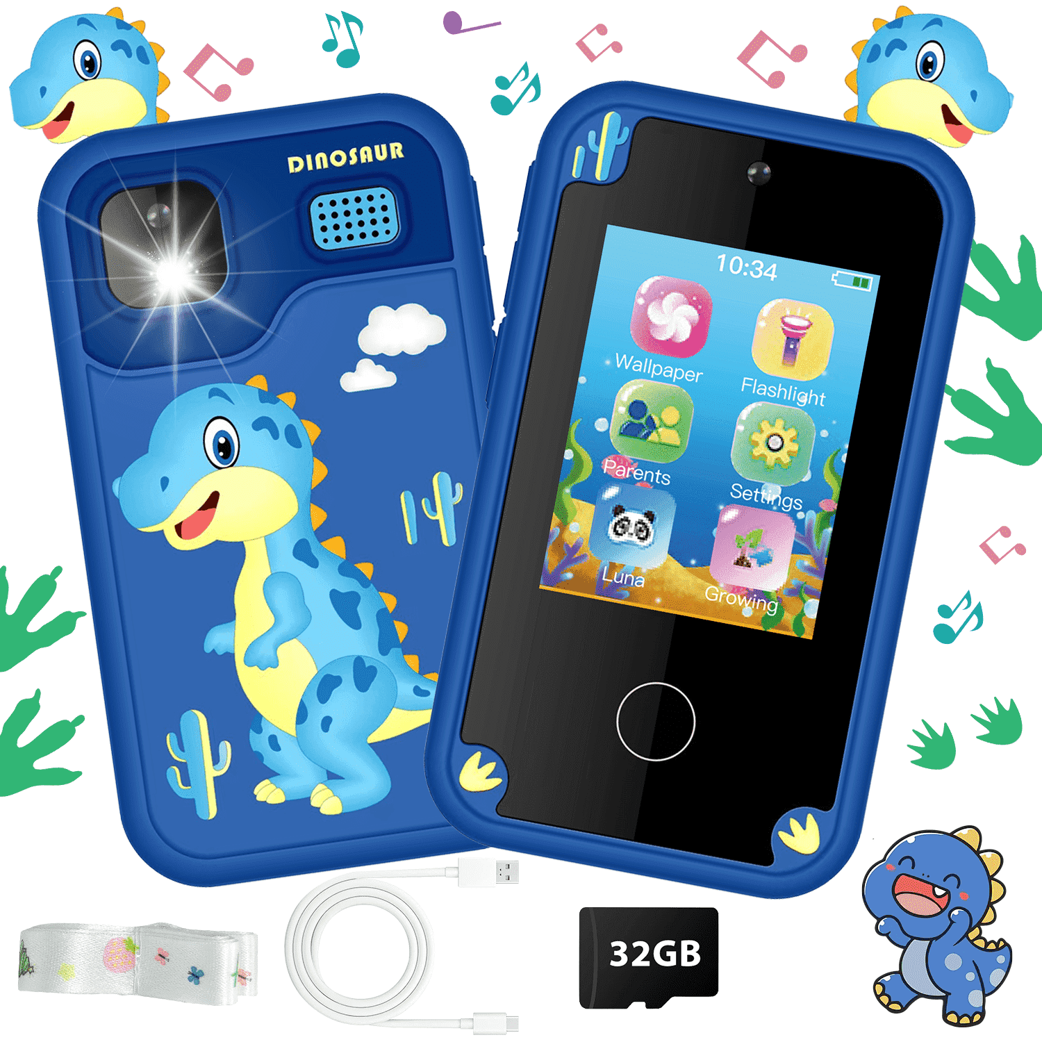 kidsjoy-kids-smart-phone-toys-hd-dual-camera-touchscreen-cell-phone