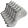 thumbnail image 1 of WHEANG 3 Pairs Summer Athletic Ankle Socks for Women Men, Thin & Breathable, Moisture-Wicking Casual Low Cut Socks, Lightweight Sports Socks for Daily Wear(Color Gray L) 2026 Sales Under $1, 1 of 2