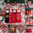 thumbnail image 1 of WHEANG 4 Pcs Christmas Socks for Women Men Fuzzy Socks Gift Box Embroidered Cartoon Cozy Plush Non‑Slip Slippers Socks for Holiday Home Wear M 2026 Sales, 1 of 4