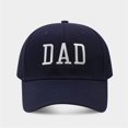 thumbnail image 1 of WHEANG Classic Versatile Baseball Cap for Women Men Vintage Washed Baseball Cap Style Adjustable Old Dad Hat Lightweight Pre-Curved Visor Fashionable Breathable Summer Sun Hats Navy M, 1 of 4