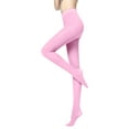 thumbnail image 1 of WHEANG Fleece Lined Tights Thermal Pants Velvet Tights Stretch Leggings 1 Pc Pink One Size, 1 of 5