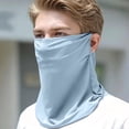thumbnail image 1 of WHEANG Ice Silk Face Mask for Women Men UV Protection Mask Cooling Face Cover Sun Protection The Sun Neck Protector Breathable Comfortable Sun Blocking Face Mask, 1 of 7