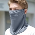 thumbnail image 1 of WHEANG Ice Silk Face Mask for Women Men UV Protection Mask Cooling Face Cover Sun Protection The Sun Neck Protector Breathable Comfortable Sun Blocking Face Mask, 1 of 7