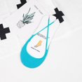 thumbnail image 1 of WHEANG Invisible No-show Socks for Women Elastic Wicks Shallow Socks Suspenders Socks Women's Half Toe Socks High Heel Slippers Sweat Absorbing Shallow-mouthed Socks Blue 2026 Sales Under $1, 1 of 3