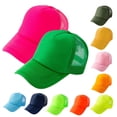 thumbnail image 1 of WHEANG Mesh Breathable Sun Hats for Women Men Solid Color Lightweight Quick Dry Curved Brim Dad Hat Outdoor Sun Protection Baseball Cap for Running Golf Travel Daily Wear Yellow, 1 of 5