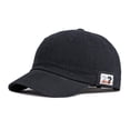 thumbnail image 1 of WHEANG Short Brim Baseball Cap Classic Pre-Curved Visor Daily Wear Casual Hat Curved Brim Hat Summer Sun Hat Versatile Short-brimmed Equestrian Hat Black One Size, 1 of 4