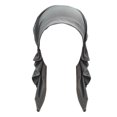 thumbnail image 1 of WHEANG Soft Head Wraps for Women Summer Milk Silk Headscarf Chemotherapy Hat Under $7 Women's Long Tail Turban Hat Lightweight Solid Color Head Covering for Protection and Warmth Gray, 1 of 2