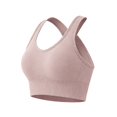 thumbnail image 1 of WHEANG Sports Bras for Women Plus Size Wirefree High Impact Crisscross Back Sports Bra Adjustable Hook‑and‑Eye Workout Bra for Yoga Fitness Gym Running Size M Beige, 1 of 4