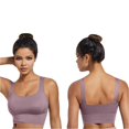 thumbnail image 1 of WHEANG Sports Bras for Women Yoga Beauty Sports Bra with Removable Pads High Support Workout Top Shockproof Running Athletic Vest Bra for Gym Fitness Activewear Size XL Pink, 1 of 4