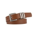 thumbnail image 1 of WHEANG Wide Leather Belts for Women Men PU Leather Belt with Silver Metal Buckle Premium Versatile Jean Waist Belt for Work Daily Casual Classic Fashion Belt Men(Color Beige One Size), 1 of 2