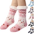 thumbnail image 1 of WHEANG Womens Christmas Socks Fleece Lined Socks Warm Cozy Thick Thermal Winter Holiday Socks for Women Soft Plush Crew Socks for Home Sleeping Party Gift One Size 2026 Sales, 1 of 5