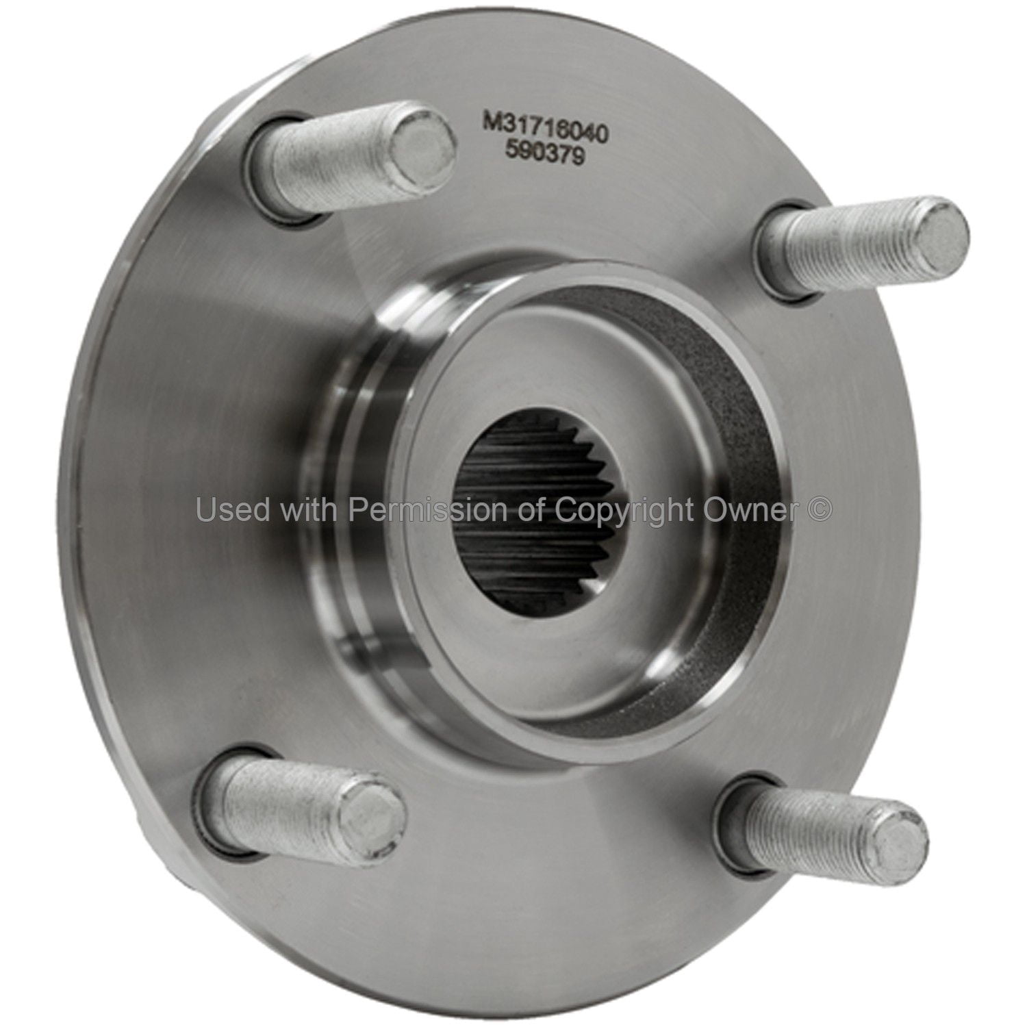 WHEEL BEARING AND HUB - FRONT HUB ASSEMBLY