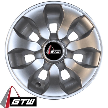 WHEEL COVER 8 DRIFTER SILVER