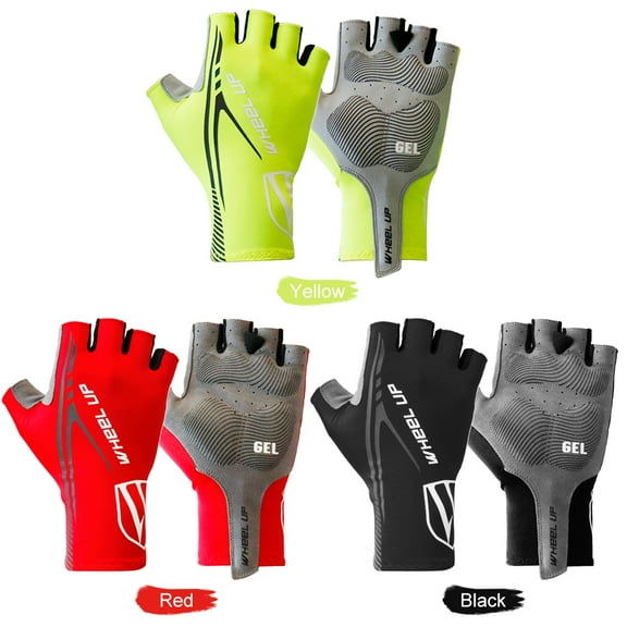 WHEEL UP Cycling Gloves,Men Women Bike Qisuo Siuke Eryue Huiop Jinmie