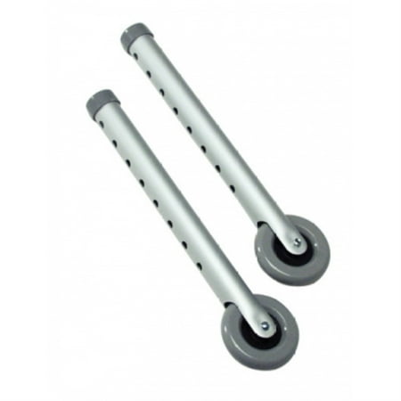 WHEELS 3 FXD FOR 1 WALKERS LUMEX