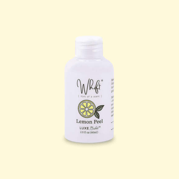 WHIFT by LUXE Bidet Deodorizing Refill, Lemon Peel, 60mL