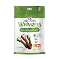 thumbnail image 1 of Wellness WHIMZEES Brushzees Natural Dog Dental Treat, VOHC Accepted Chews, Freshens Breath, Large Size, 12.7 oz Bag, 6 Count, 1 of 11