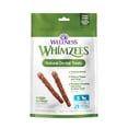 thumbnail image 1 of Wellness WHIMZEES Veggie Sausage Natural Dog Dental Treat, Chews, Freshens Breath, Small Size, 14.81 oz Bag, 28 Count, 1 of 9