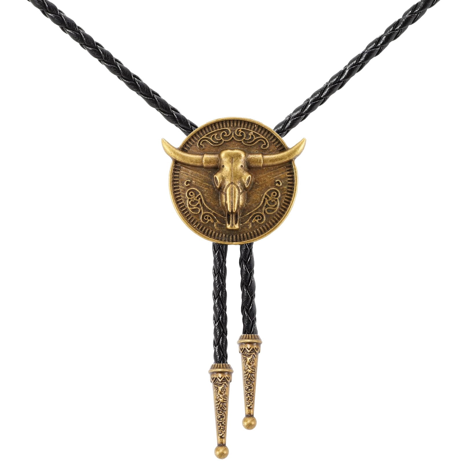 WHIPPY Bolo Tie for Men Western Cowboy Tie Necklace Vintage