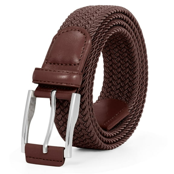 WHIPPY Braided Stretch Golf Belt for Men Elastic Belt for Jeans Pants Gift