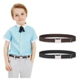 thumbnail image 1 of WHIPPY Kids Boys Adjustable Belts, Toddler Elastic Belts with Square Buckle for Boys Girls, 1 of 8