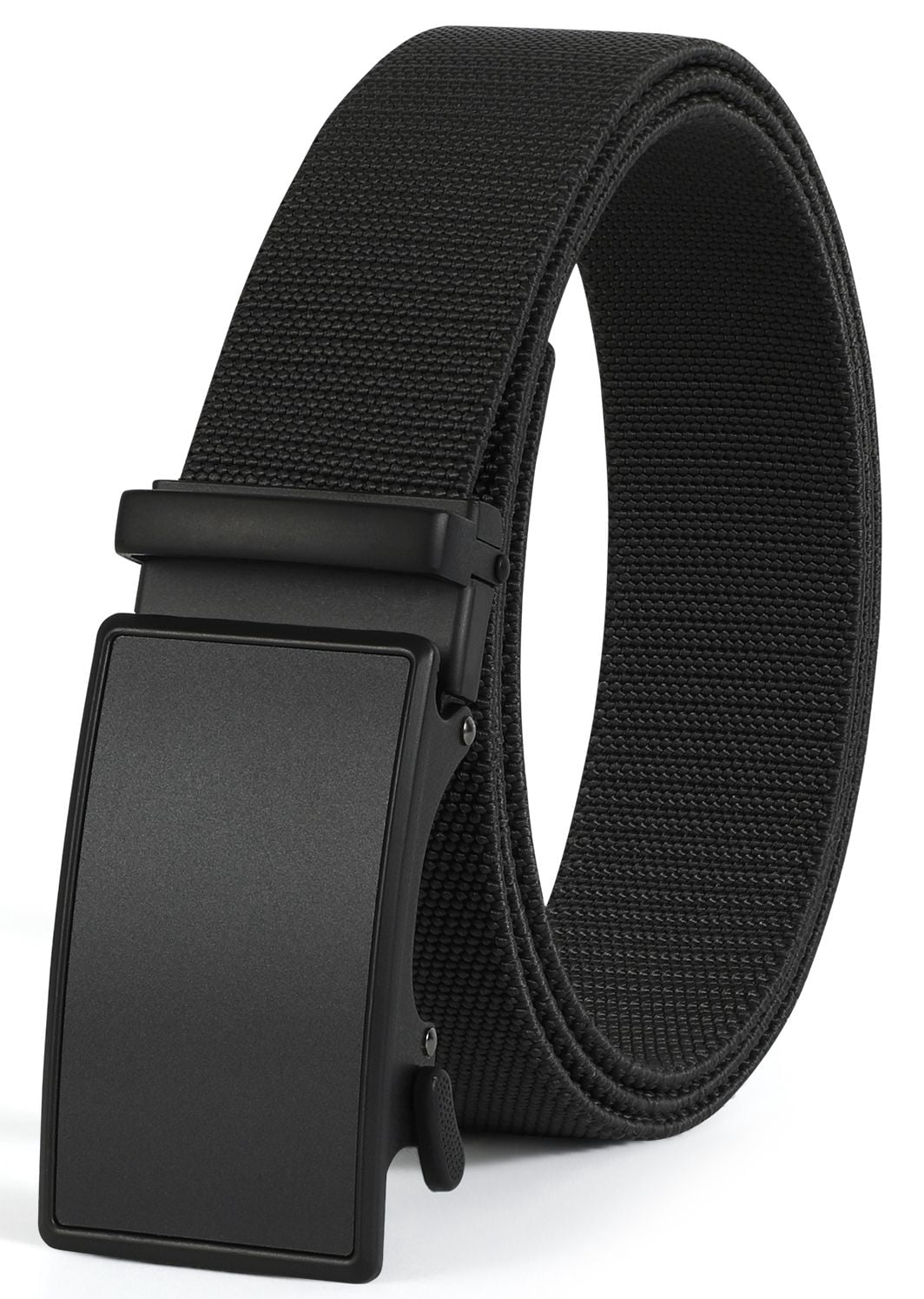 WHIPPY Men's Ratchet Belts, Nylon  Belt for Men, Adjustable Trim to