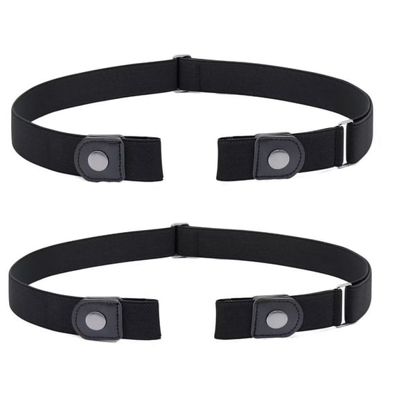 WHIPPY No Buckle Elastic Belt for Men, Nylon Stretch Buckle Free Belt for Jeans Pants