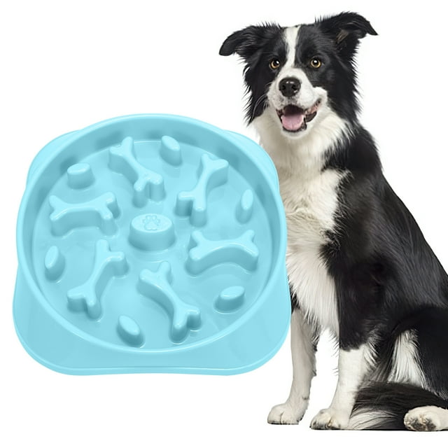 WHIPPY Slow Feeder Dog Bowls for Large Dogs,Slow Eating Dog Bowl Anti