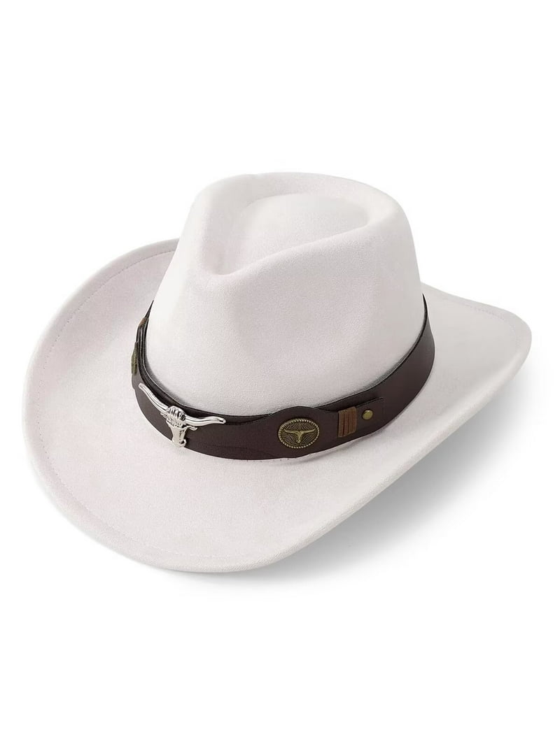 WHIPPY Western Cowboy Hat for Men Women Adjustable Cowgirl  display picture 1