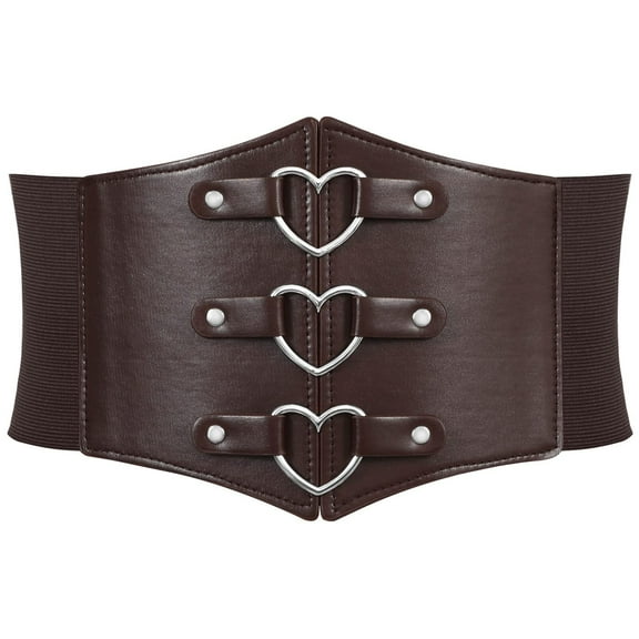 WHIPPY Women Corset Belt Elastic Waspie Wide Waist Belts for Dresses