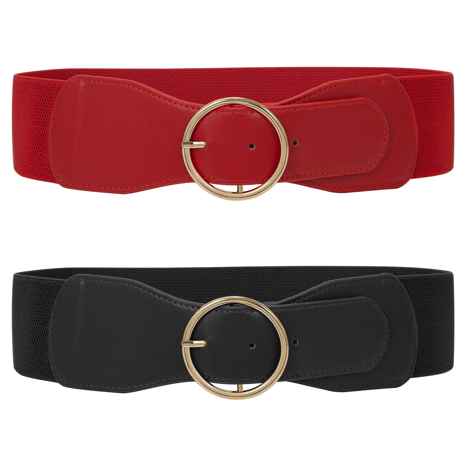 Ogiraw Belt Belts for Women Elastic Belts for Women Womens Vintage Wide