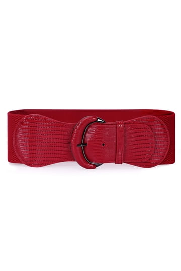 Red Stretch Belts display picture 2