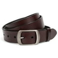 thumbnail image 1 of WHIPPY Women Leather Belt, Coffee Waist Belt for Jeans Pants, 1 of 9
